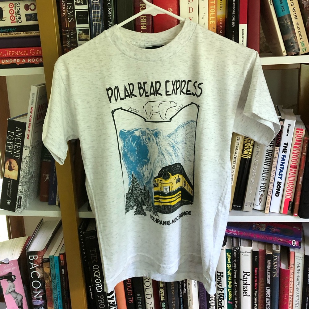 Vintage Polar Bear Express Train Tee